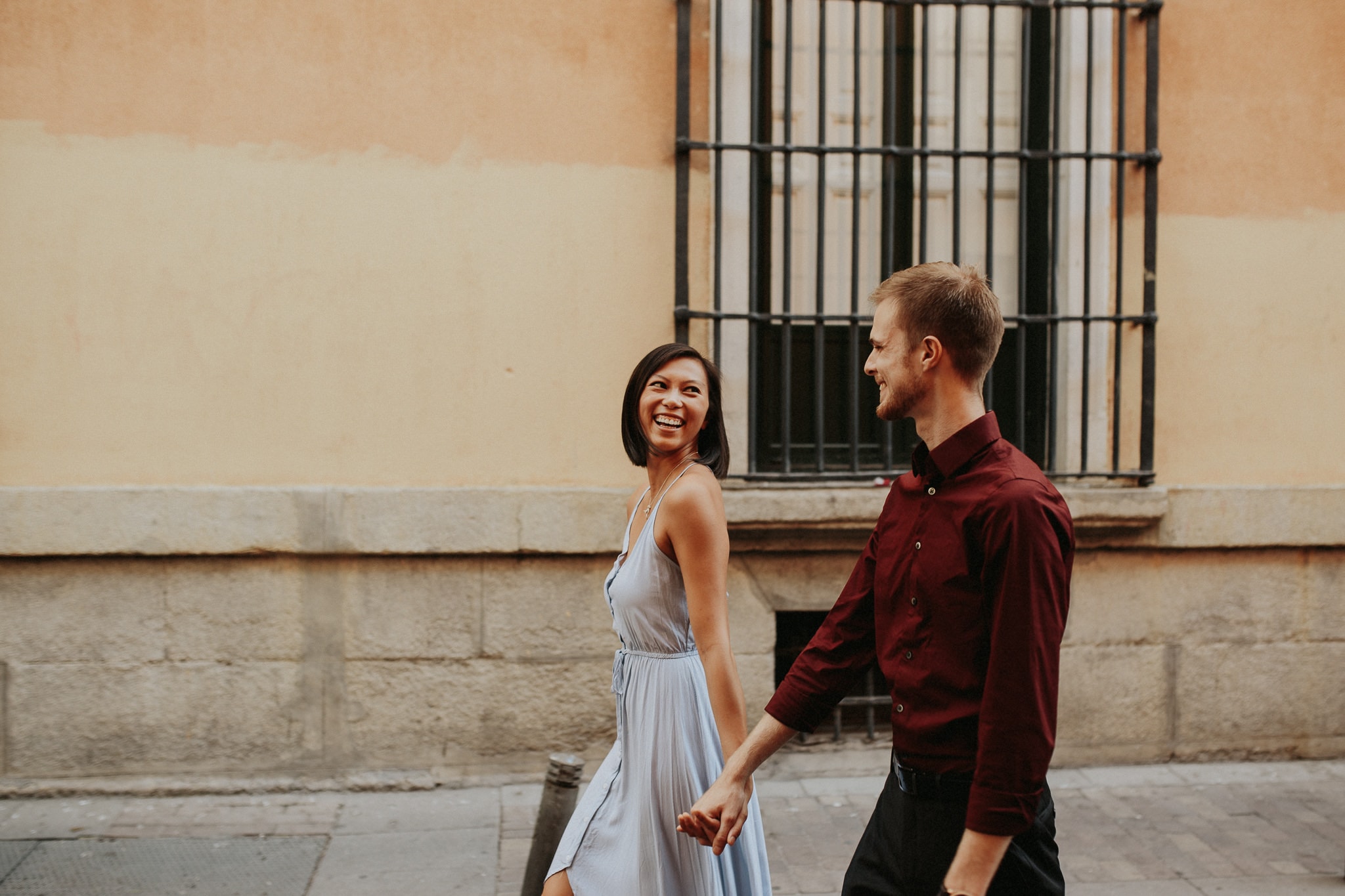 Best Street Engagement Photographer Madrid 