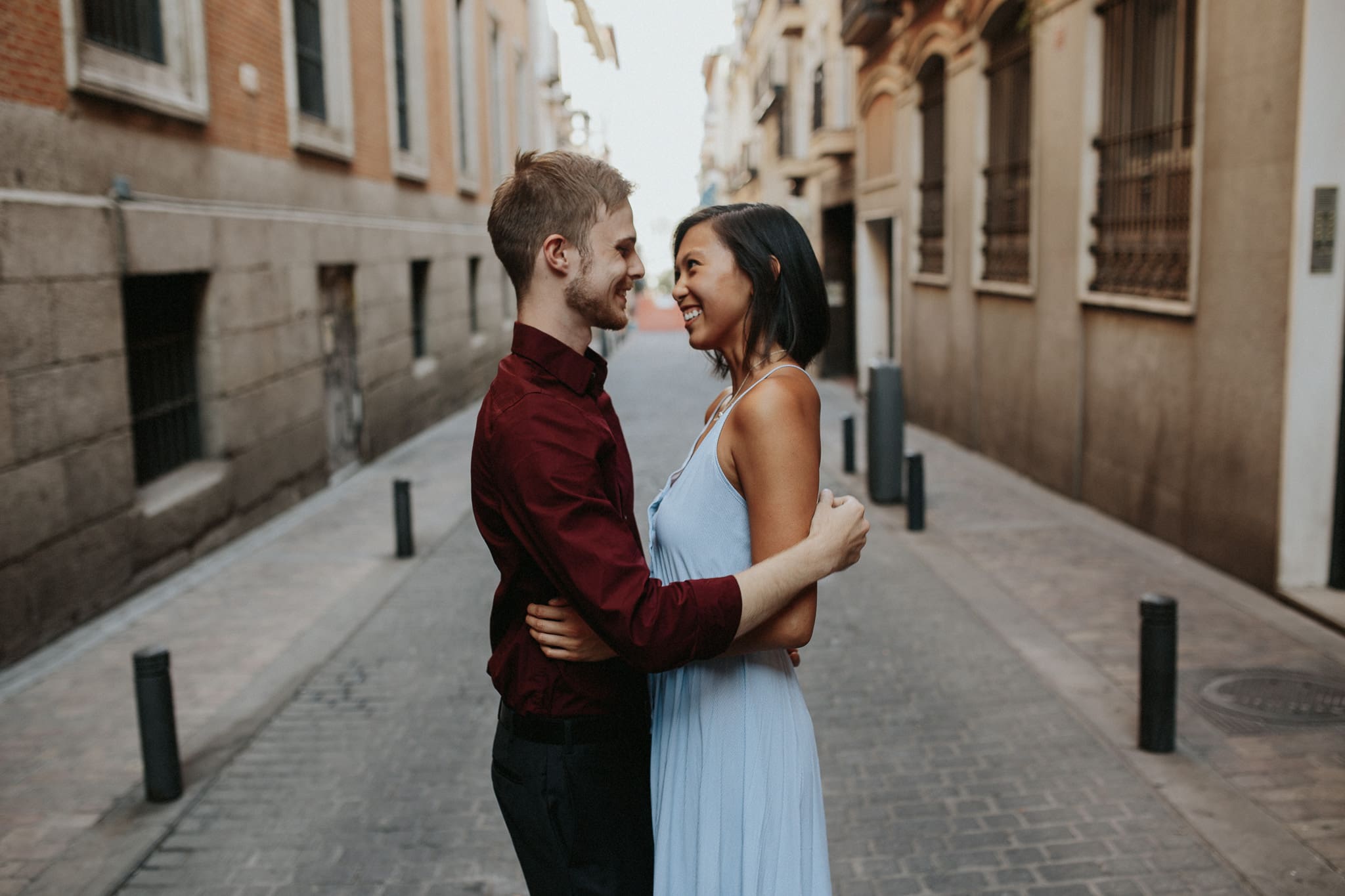 Best Street Engagement Photographer Madrid 