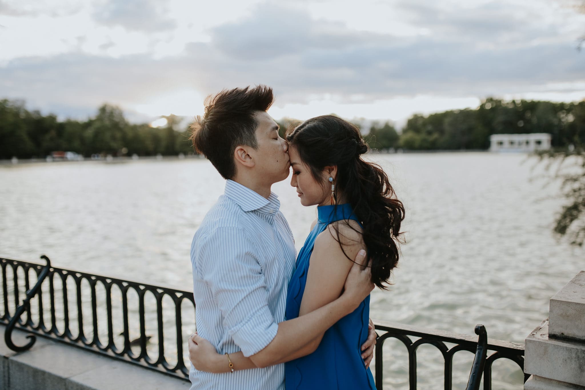 El Retiro Madrid Engagement Photographer