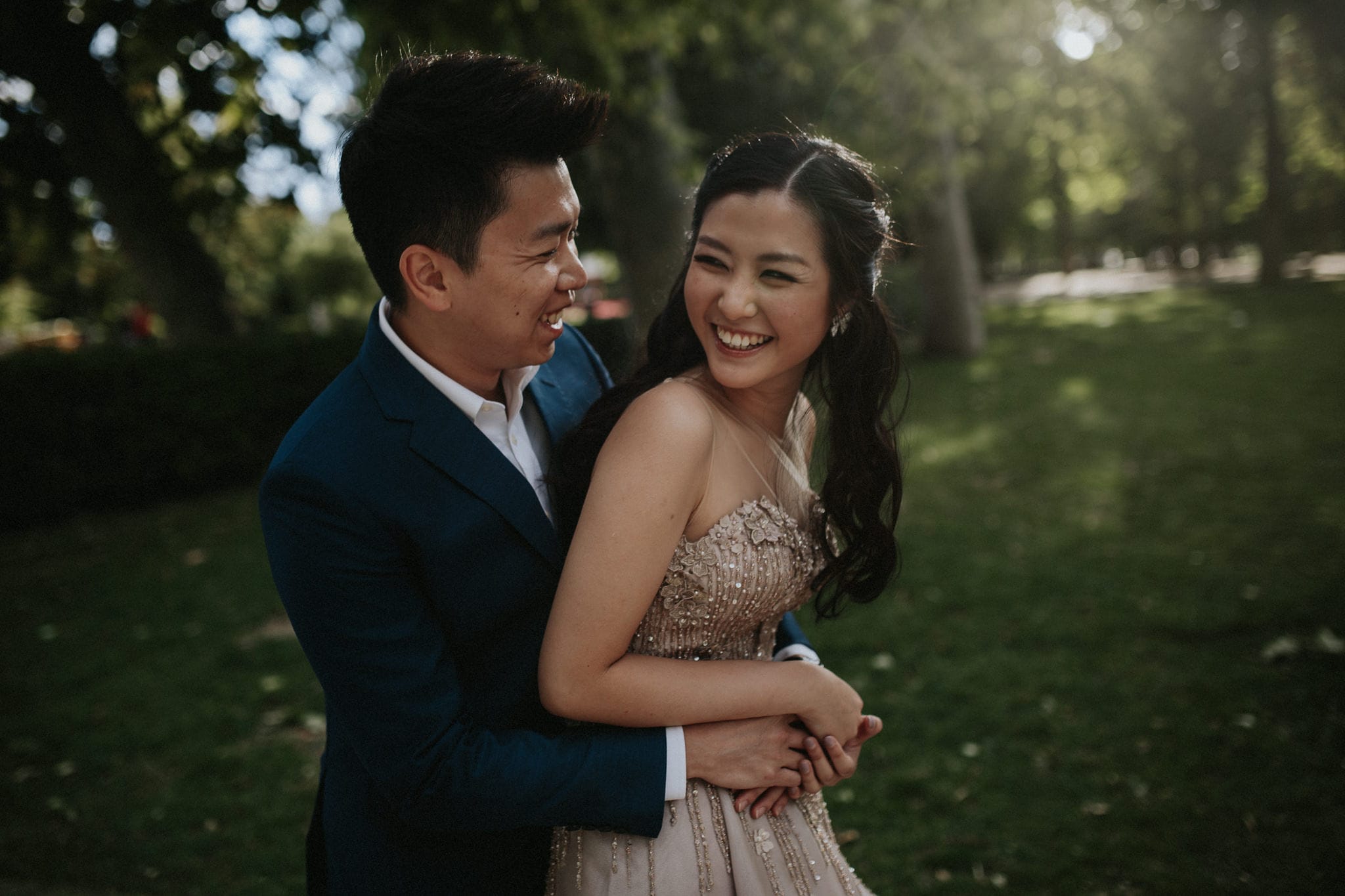 Retiro Park Engagement Photographer